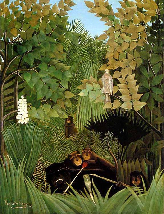 Henri Rousseau The Merry Jesters china oil painting image